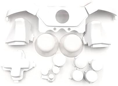 Новост за Xboxone Elite Controller, Бели Допълнителни бутони + Сменяеми дръжки, Пълен Комплект, Съвместим с безжични