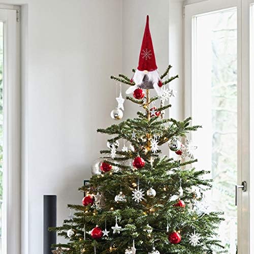 SOIMISS 1бр Коледен направи си САМ Коледа Topper Коледно Дърво Безлични Старецът Висулка Декор