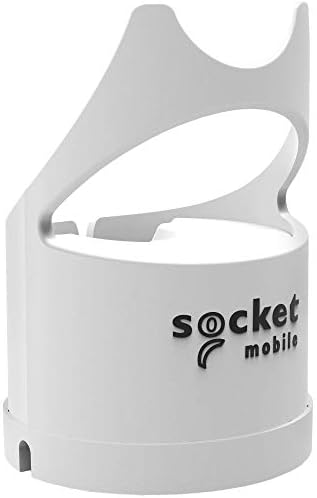 SocketScan S760, Универсален баркод скенер и Четец на документи за пътуване, док-станция за зареждане на Червено