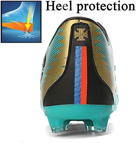 YANGTAOZI Мъжки Футболни Обувки Професионални Шпайкове Футболни Обувки С Висок Берцем За Момчетата На Открито Дишащи Футболни Обувки