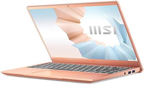 Лаптоп MSI Modern 14 Professional: 14-инчов IPS-дисплей с тънка рамка, Intel Core i5-1135G7, Intel Iris Xe, 8 GB ram, 512
