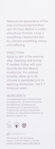 Glo Skin Beauty Ретинол + Лечебното серум | Силно Изглажда, тонизира и омекотява кожата