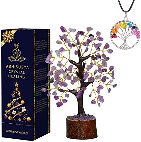 Аметистовое дърво - Кристали - Кристалното дърво - Дървото на Живота - Офис декор за жени - Естетичен интериор