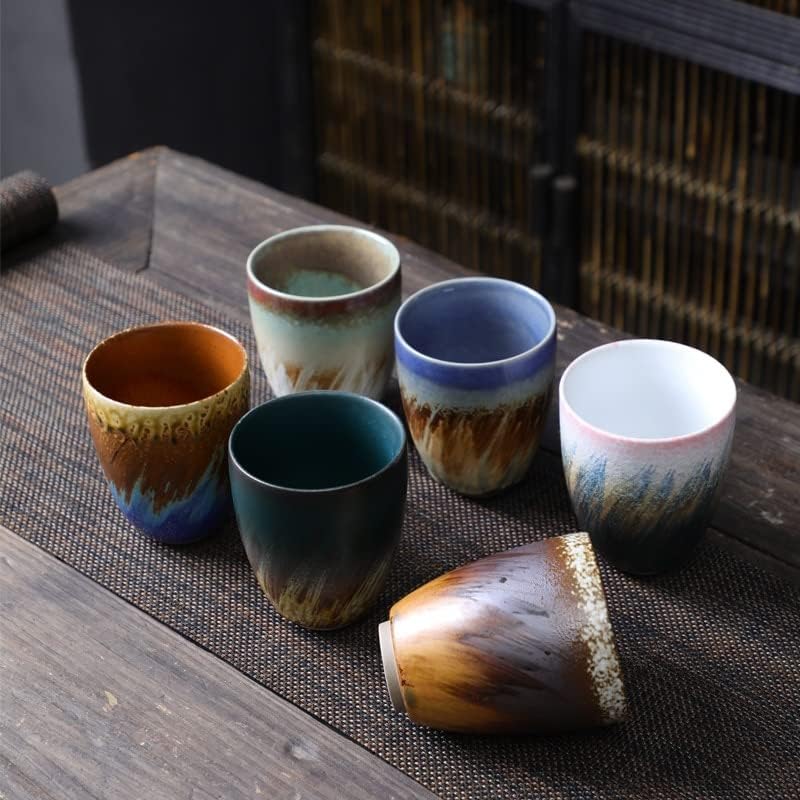 Serj Кей Designs Креативна чаена чаша малко японската чаена чаша керамични изделия керамични кафе чай за една чаша кухня