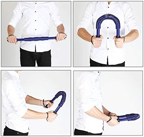 XUE XUEJIONG 60 кг Извит извити дръжки За тренировка на силата на ръцете и мускулите (синьо) XUE
