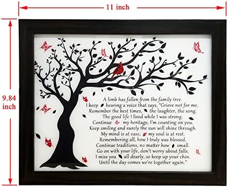 Сянката на Кутията с led подсветка Подарък Съчувствие в Памет на Любимия си човек Родословно Дърво с Кардинальными