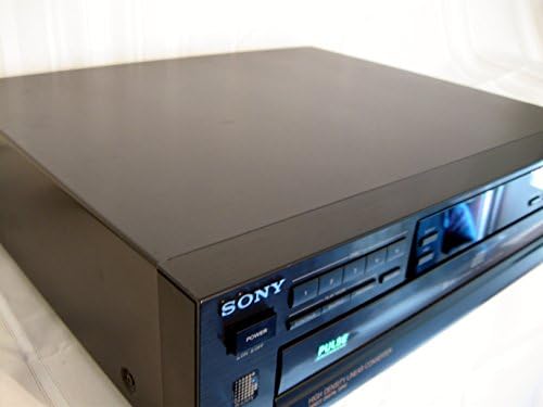 Cd плейър Sony CDP-C215 с няколко 5 диска, тава за въртележки