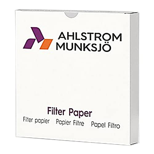 Висококачествена Филтърна хартия Ahlstrom 2370-0425, 3 микрона, сорт 237, диаметър 4,25 см (опаковка по 50 броя)