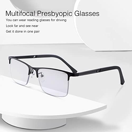 MIRYEA Преходни фотохромичните прогресивно многофокусные слънчеви очила с защита от uv Слънчеви ридеры със защита