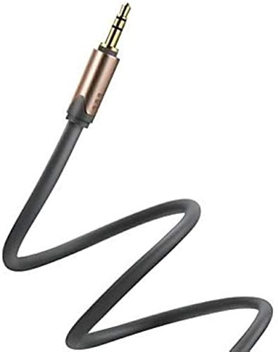 Dvtel 3.5 Стерео Аудио Кабел от мъжете на мъжа Авто аудио кабел Кабел за запис на Мобилен телефон, Кабел за слушалки Аудио Кабел-адаптер (Цвят: 5 м)