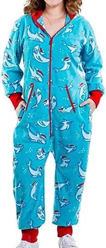 CUJUX, Коледно облекло за сън, Пижамные комплекти с качулка, Женски Пролетно-есенния Модерен Случайни гащеризон с дълги