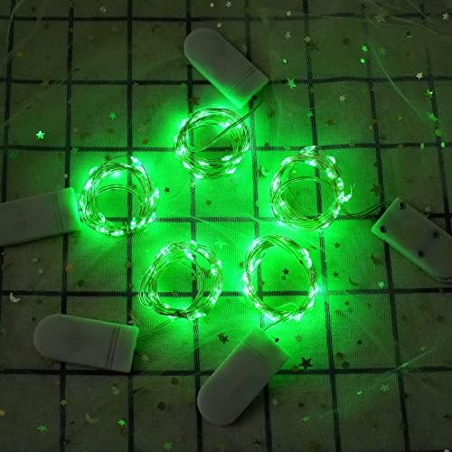 LoveNite led Страхотна Гирлянди, Звездни светлини-Светулките на батерии 6,6 фута 20 Led Непромокаеми мини-осветителни