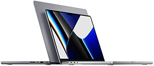 Apple MacBook Pro 16 с жидкокристаллическим дисплей Retina XDR, чип M1 Max с 10-ядрен процесор и 24-ядрен графичен процесор, 32 GB памет, 512 GB SSD памет, цвят Space Сив, на края на 2021 г.