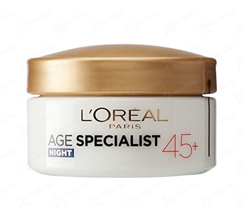 L ' Oréal Paris Age Specialist 45+ Нощен крем срещу бръчки, 50 Мл