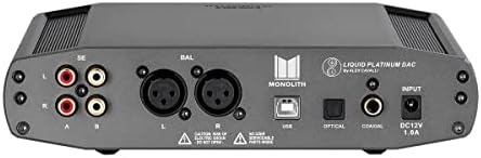 Цифроаналоговый конвертор Monolith Liquid Platinum Balanced ограничена серия КПР от Alex Cavalli (AKM4499) USB, Коаксиален,