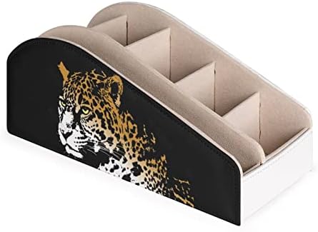 Държач на Дистанционното Управление Jaguar От Изкуствена Кожа, Органайзер за Съхранение, Кутия за Домашния