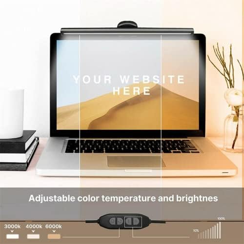 AUSUKY LED Light Dimmable USB Настолни Лампи Монитор на Лаптоп Защита на Очите Лампа За Четене