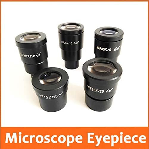 Адаптер за микроскоп WF10X 15X 20X Wf25x WF30X 20 мм и 10 мм, 9 мм Оптично Стъкло Стерео Окуляр микроскоп Размер