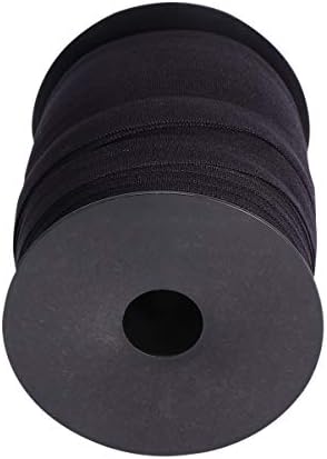 Удобна еластична лента за шиене, еластична плоска бечевка, сплетен еластичен кабел, еластична гума с въже, еластична плетене въже за шиене на дрехи, бял