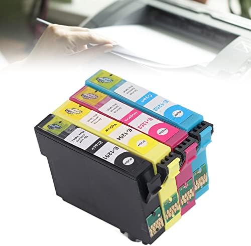 Мастило касета за принтер Omabeta 4 цвята, без течове, Отличен Фланец, удобен за потребителя, ефект на гладка