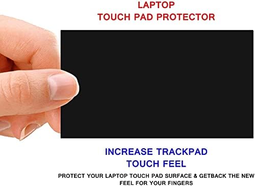 (2 броя) Защитна подплата за тракпад Ecomaholics Premium за лаптоп ASUS ZenBook 13 UX325 (BX325) 13,3 инча, Черна Матова Панел на тъчпада, със защита От надраскване и пръстови отпечатъци, Акс