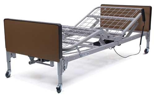 Напълно Електрическа легло Lumex Patriot, Больничная легло за домашни грижи и медицинско приложение, US04058