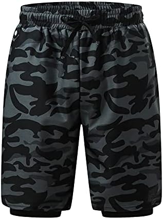 NEARTIME мъжки плажни шорти с плоска предна част на класически удобно намаляване на съвсем малък, спортни, ежедневни панталони, панталони