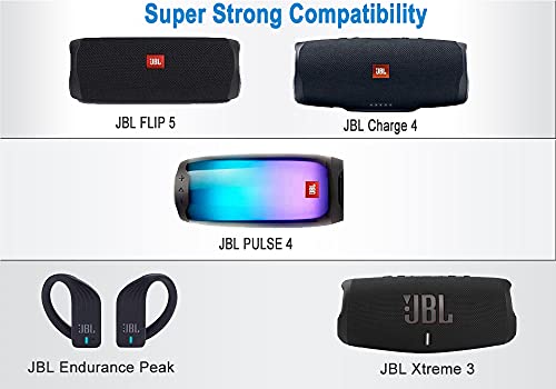 Кабел за зарядно устройство Кабел за JBL Charge 4, Flip 5, Pulse 4, Смяна на говорители слушалки Jr Pop Speaker, захранващ