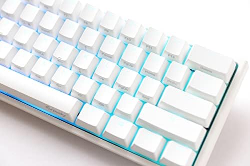Механична клавиатура Ducky One 2 Pro Mini Pure White RGB LED 60% Double Shot PBT (Kailh Box White)