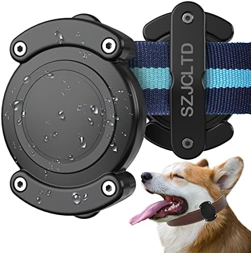 SZJCLTD IPX8 Водоустойчив Титуляр за яка за кучета с въздушна биркой, Защитен Калъф за защита от дъвчене и чесане на калъф