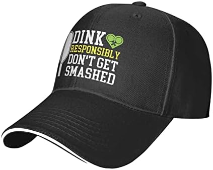 QVXHKP бейзболна шапка за Пиклбола, Дин, Отговорно, Не му е счупена Шапка, Мъжки Шапки, Забавна Шапка