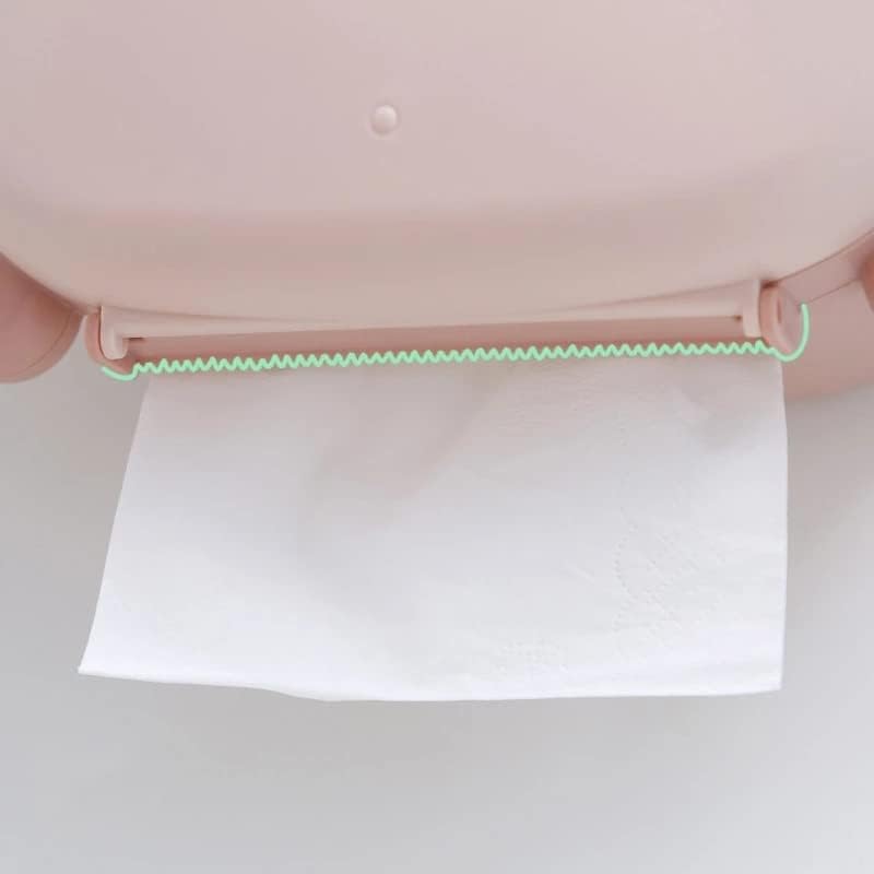 WYKDD Стенен Държач за тоалетна хартия Мултифункционален Водоустойчив Кутия за съхранение Органайзер Кутия за салфетки