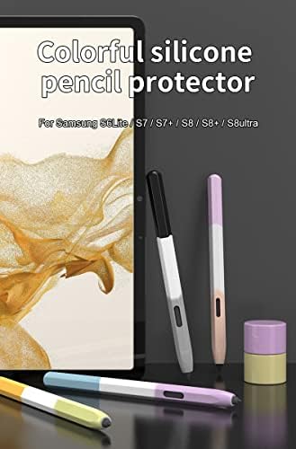 Защитен калъф FONREST за S Pen на Galaxy Tab S7 FE/S7/S7 +/S8/S8 Plus/S8 Ultra Case Силиконов калъф Контрастен
