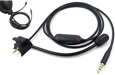 Аудио кабел Захранващ Проводник с микрофонной ботуш с превключвател за изключване на звука Съвместим с игри слушалки Bose