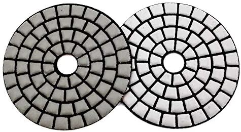 7ШТ 4-инчов супер Diamond суха полировальный диск с удължен живот на Sharp За Гранитния Мраморно бетона етаж Агресивен
