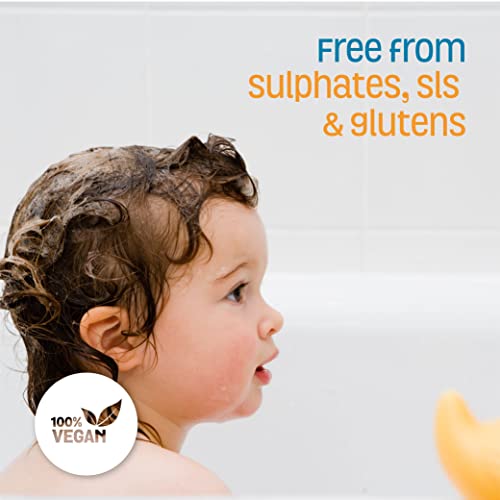 Nature's Baby Ултра Мека ръчно пране, Пенящаяся Детска ръчно пране / средство за измиване на лицето за лице за чувствителна