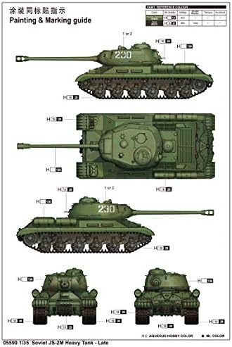 Комплект късна модели броня съветски тежък танк Js-2 Тромпетист