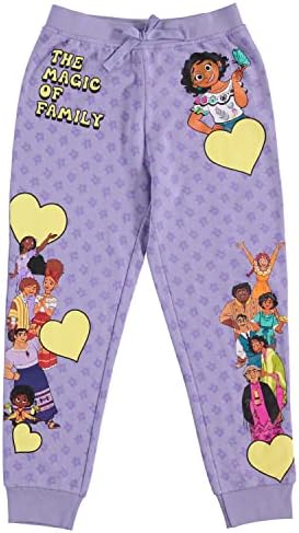Hoody с качулка Disney Girls ENCANTO и Комплект облекло за джогинг - Мирабел, Изабела и Семейно Магия, Комплект от 2 теми, Размери
