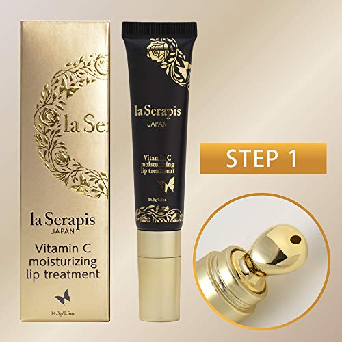 La Serapis Vitamin C Moisturizing Lip Treatment - Интензивен хидратиращ крем с витамини А и е, а също и малки жълти топки