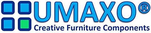 Комплект от 2-те мебелни основи SISO/UMAXO® в ретро стил за Рамка шкафове с видими шарнирно съединение на Мебелни панти