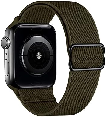 Ластични найлонови въжета SANXIULY Solo Loop, Съвместими с каишка на Apple Watch серия 7/6/5/4/3/2/1/ SE, Еластична лента,