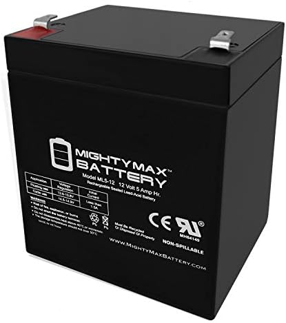 Батерия аларма ML5-12 - 12V 5AH Заменя 4,5 Ah GS Portalac PE12V4.5