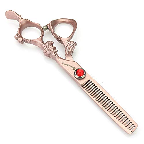 професионални ножици за подстригване 6,0 см от розово злато висока твърдост sharp 440c за фризьорски салон с прически