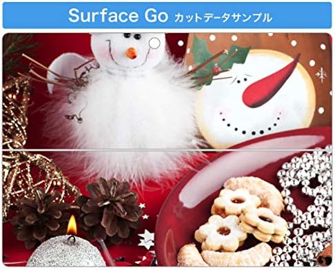 стикер igsticker за Microsoft Surface Go/Go 2, Ультратонкая Защитен Стикер за тялото, Скинове 000896, Коледен Снежен