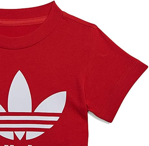 Тениска с трилистником за малки момчета на adidas Originals