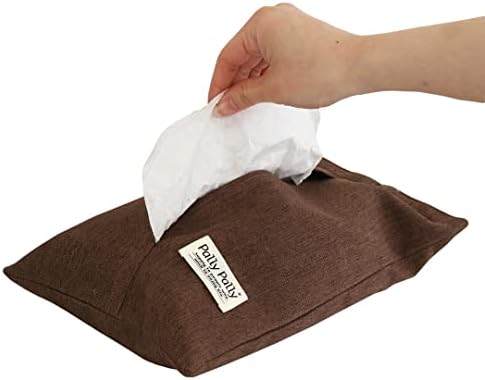 Sanbelm L11810 хартиени кърпи за ръце, Калъф-държач за кърпички, монтиран на стената, вода-репелент, Кафяв, Калъф