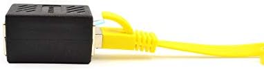 Удължител за кабел Ethernet SMITON 2PACK, Конектор RJ-45, Жак Удължител - Конектор за Ethernet между гнезда