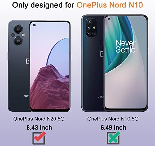 [2 + 2] Дизайн защитно фолио за защита на екрана OnePlus Nord N20 5G, 2 комплект защитно фолио за защита на екрана от