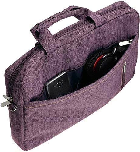 Елегантна Водоустойчива чанта за лаптоп Navitech Purple, Съвместима с 15,6-инчов лаптоп HAOMA