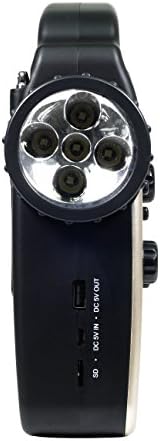 Kaito KA340 Акумулаторна батерия led лампа за къмпинг с 5-бандов на захранването и радио извънредно предупреждение
